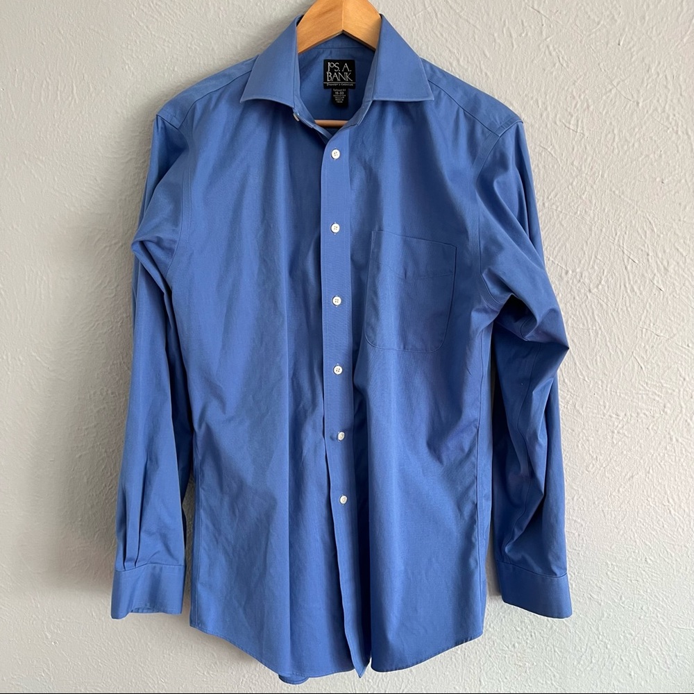 Men’s dress work shirt, Jos A. Bank Traveler's Collection Button Down